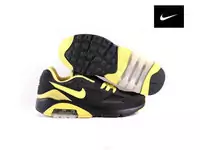 nike air max 180 hommes -black-yellow